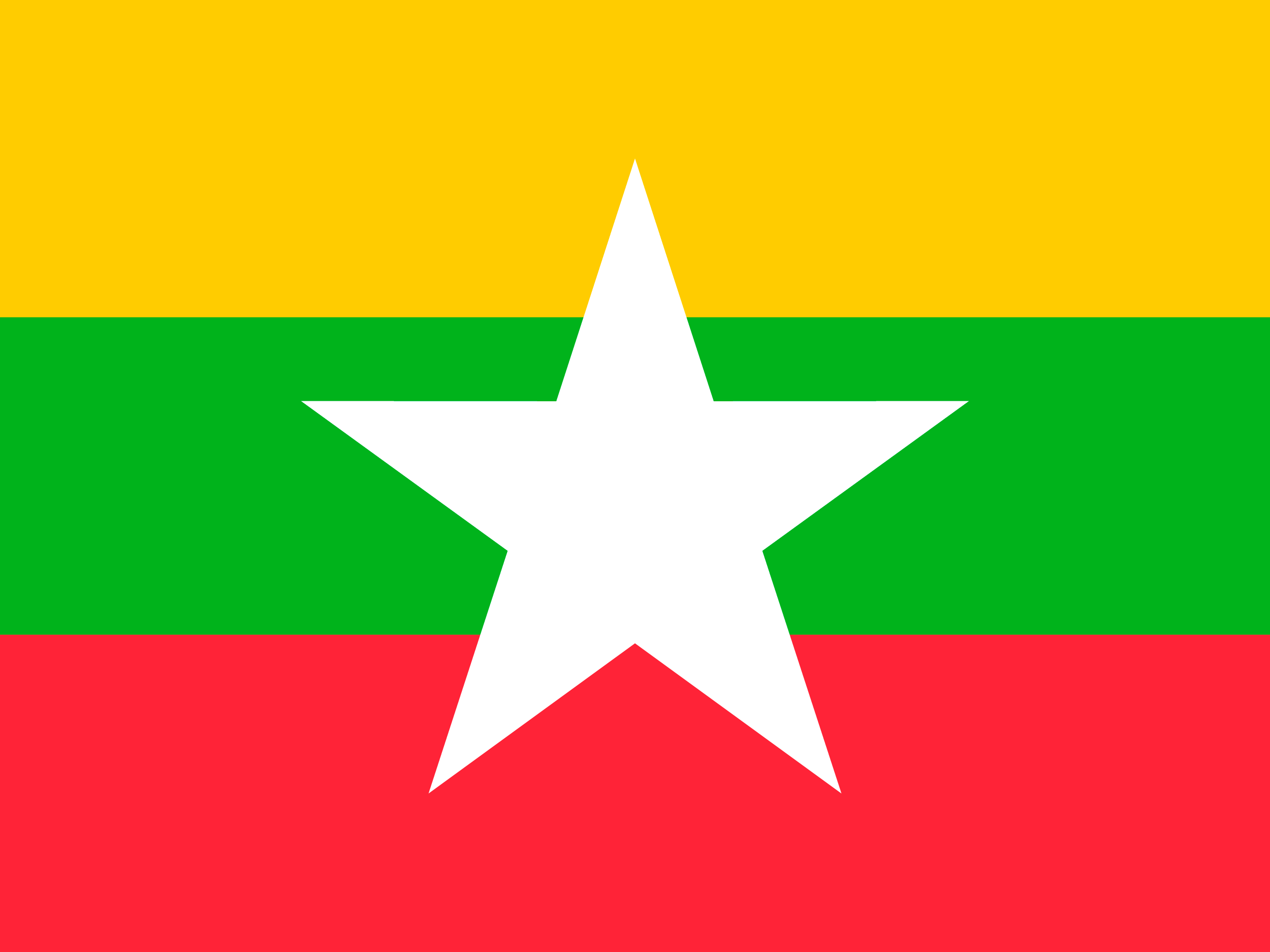 علم ميانمار (بورما)