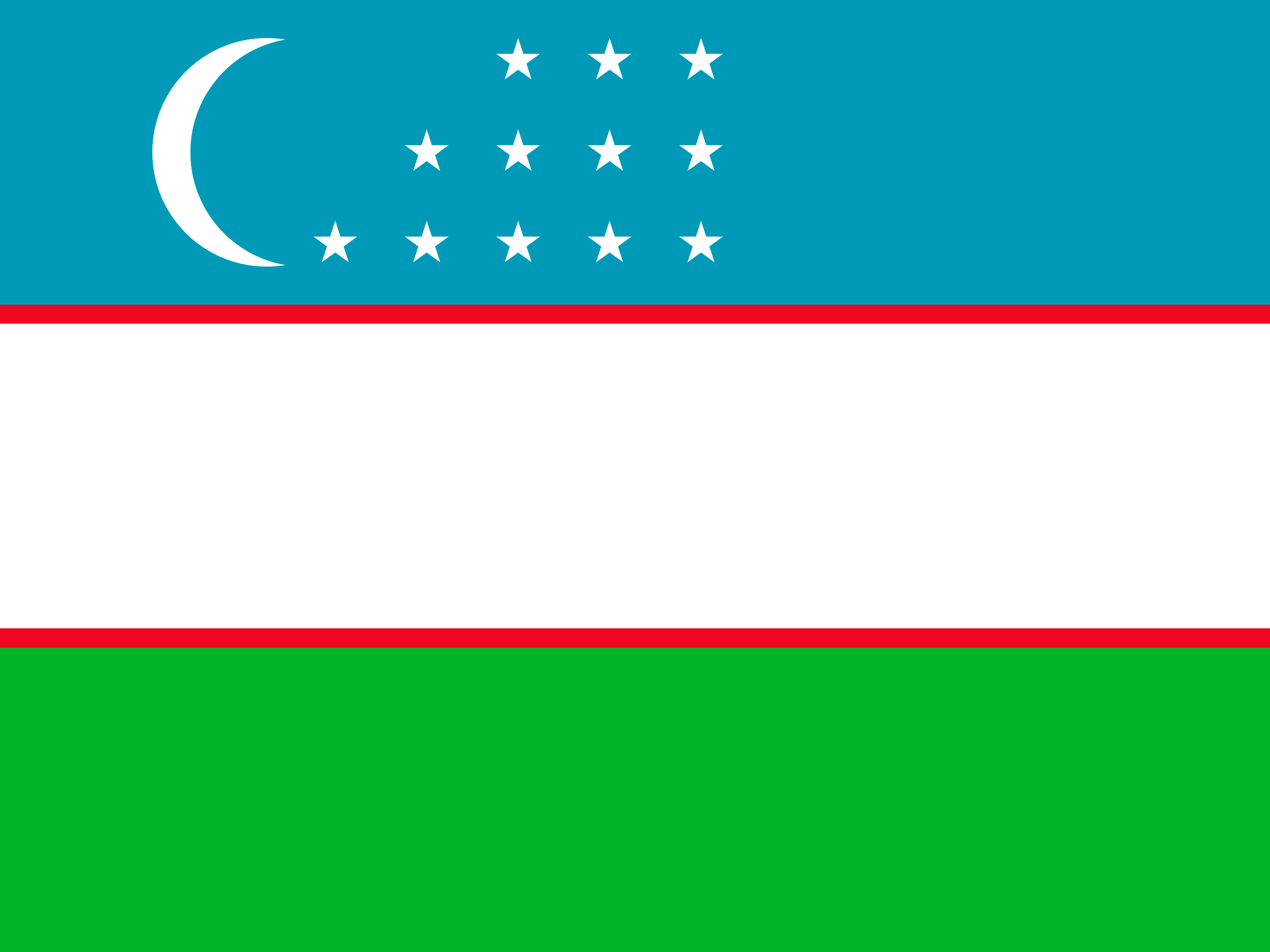 علم أوزبكستان