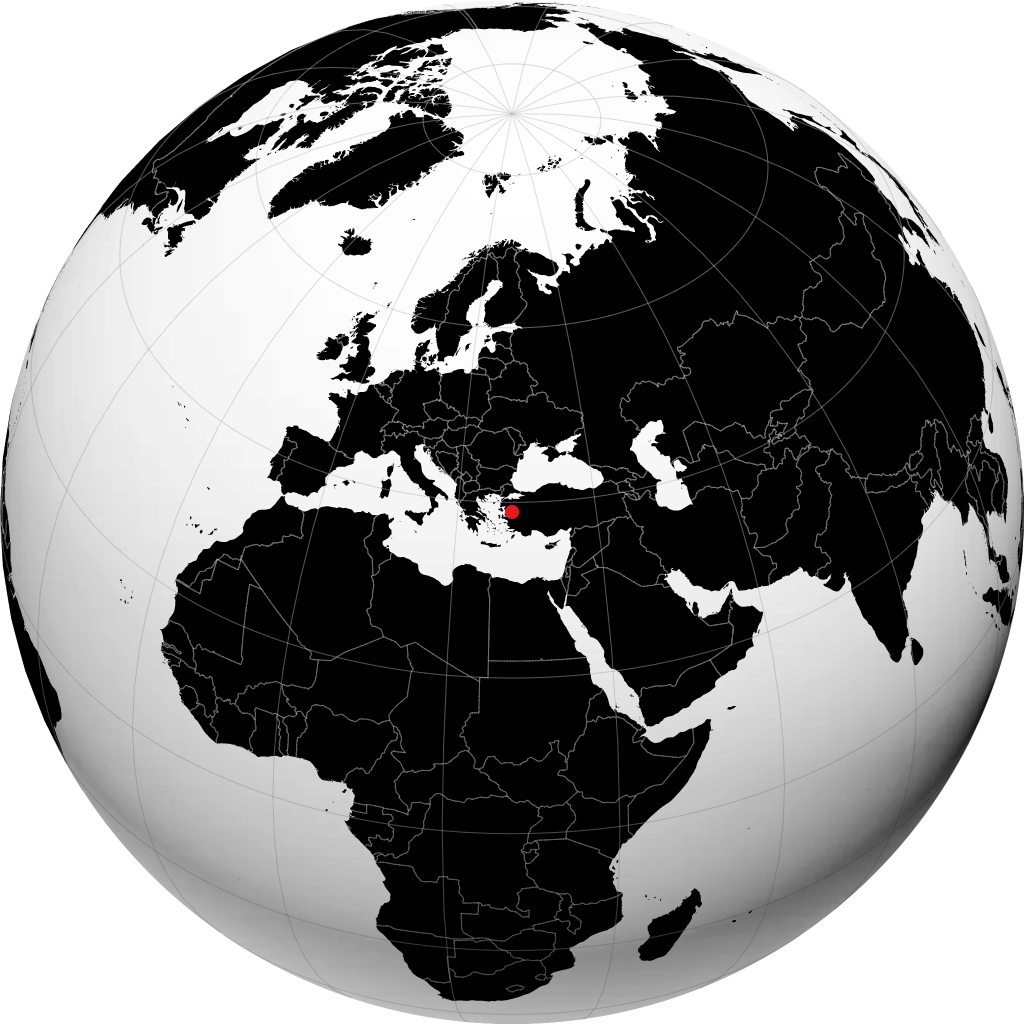 أخيسار على الكرة الأرضية