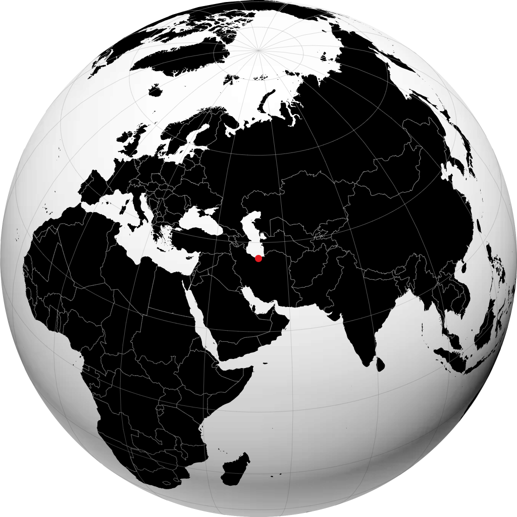 آمول على الكرة الأرضية