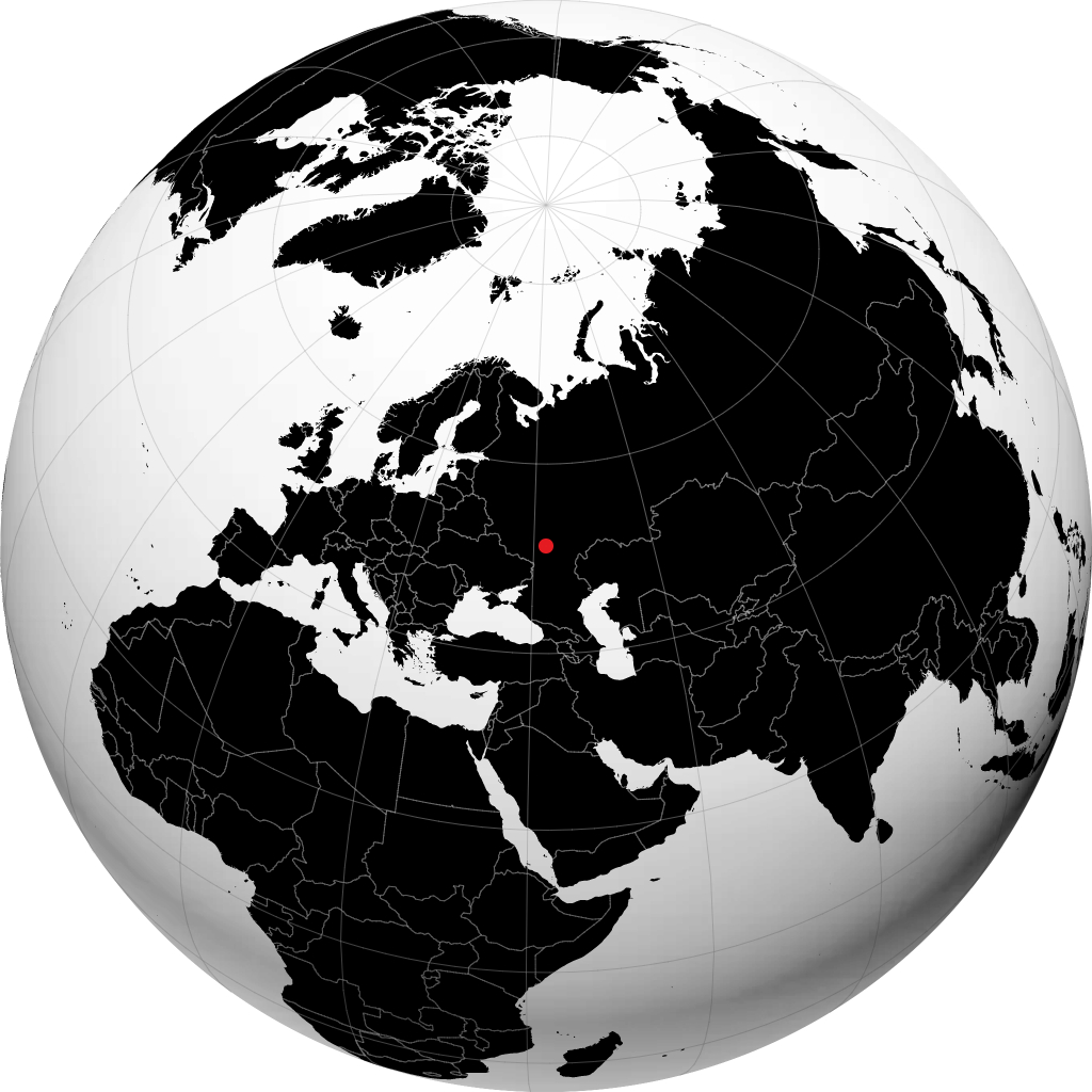 بوريسوجليبسْك على الكرة الأرضية