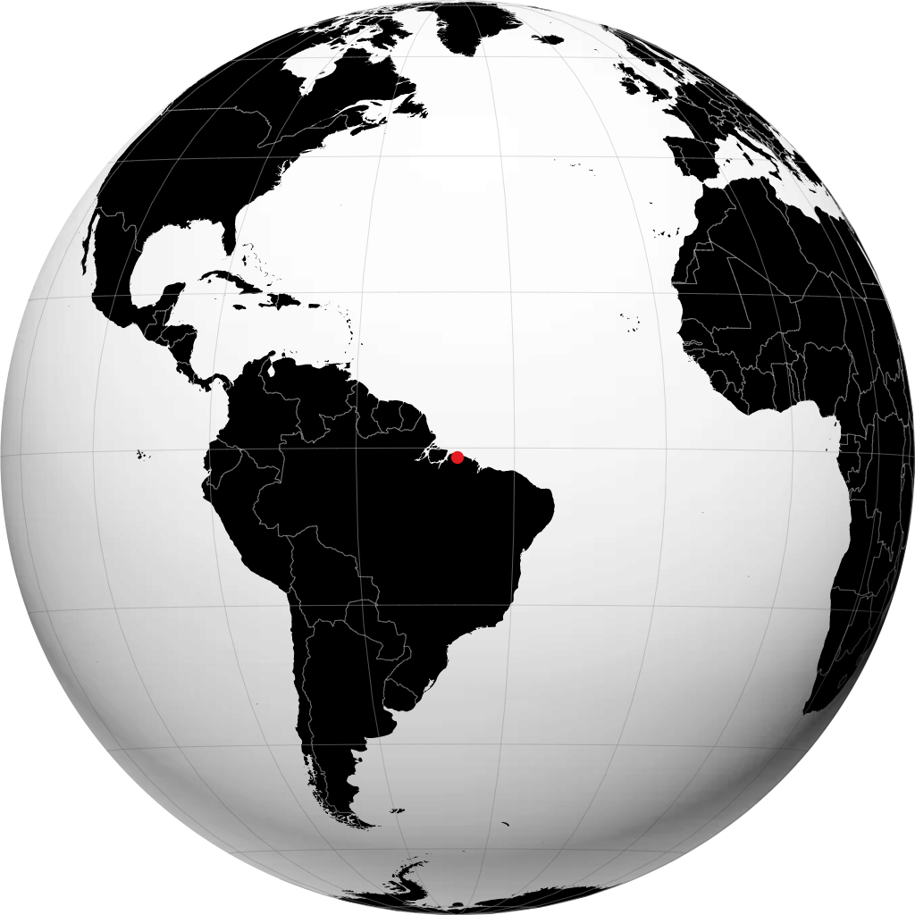 كابانيما على الكرة الأرضية