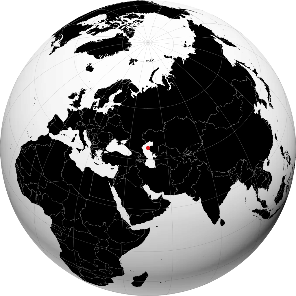 فورت شيفتشينكو على الكرة الأرضية