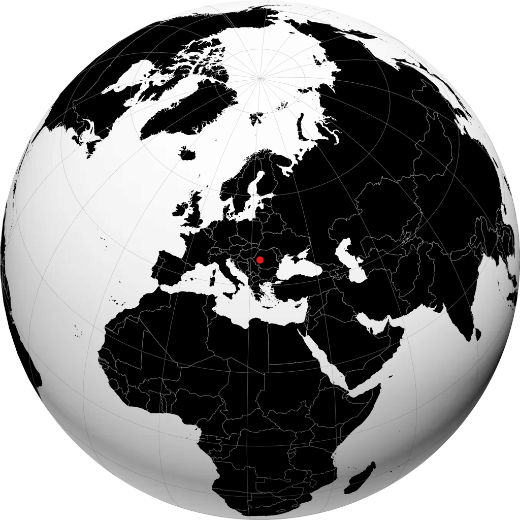 هونيدوارا على الكرة الأرضية