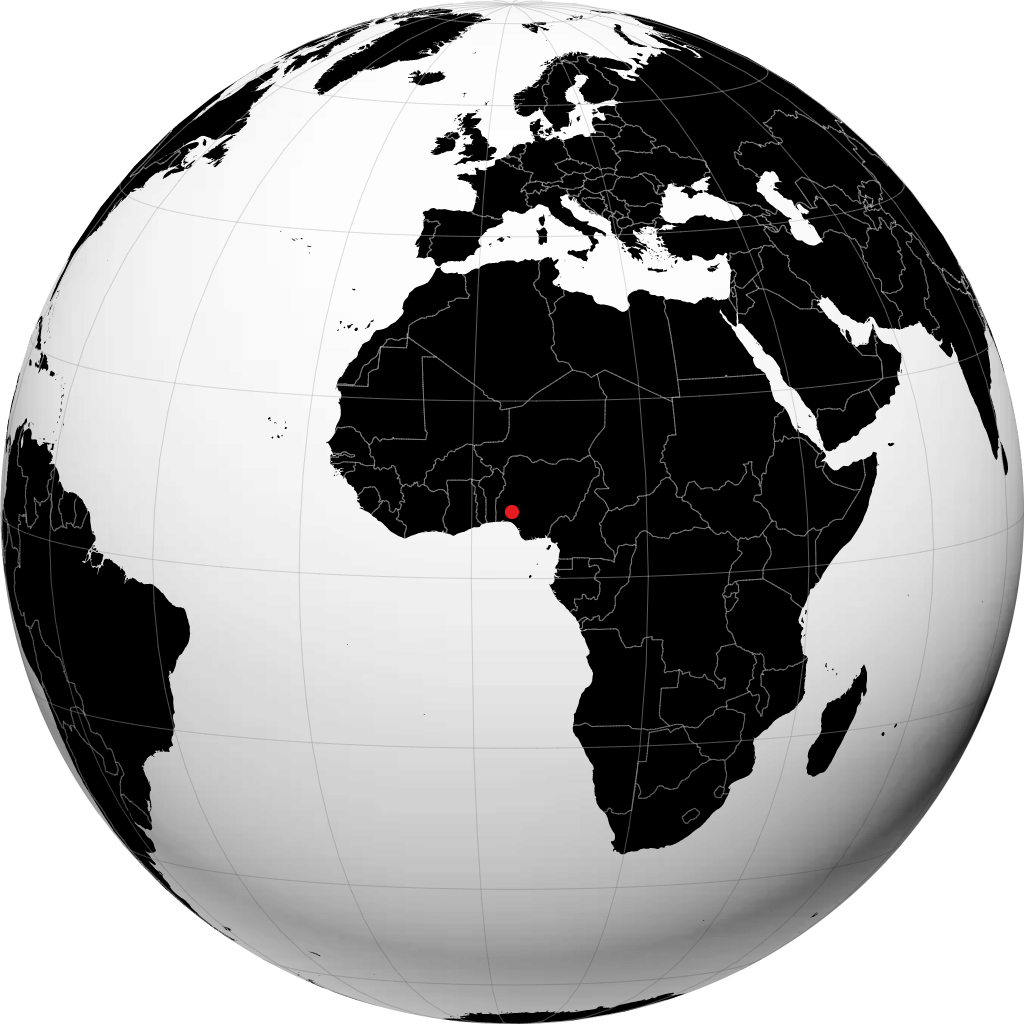 إيفي على الكرة الأرضية
