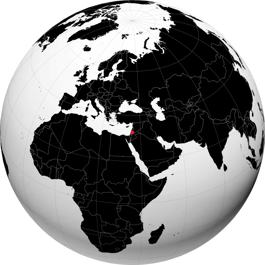 إربد على الكرة الأرضية