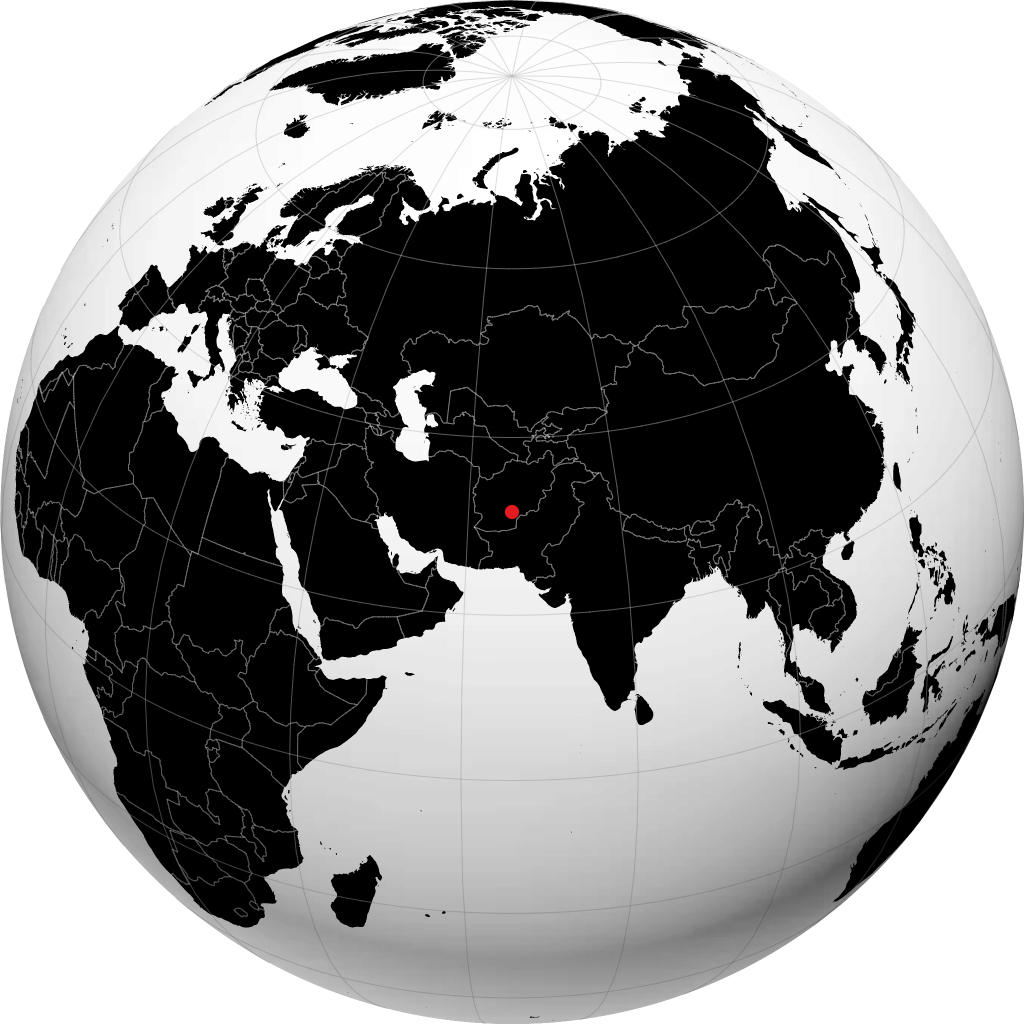 قندهار على الكرة الأرضية