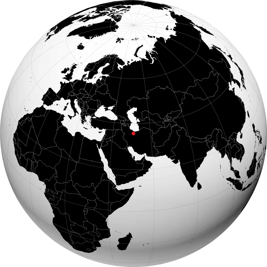 كرج على الكرة الأرضية