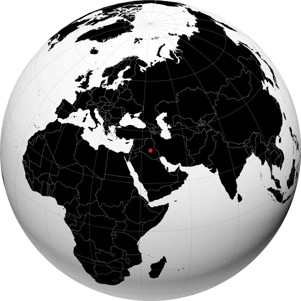 كربلاء على الكرة الأرضية