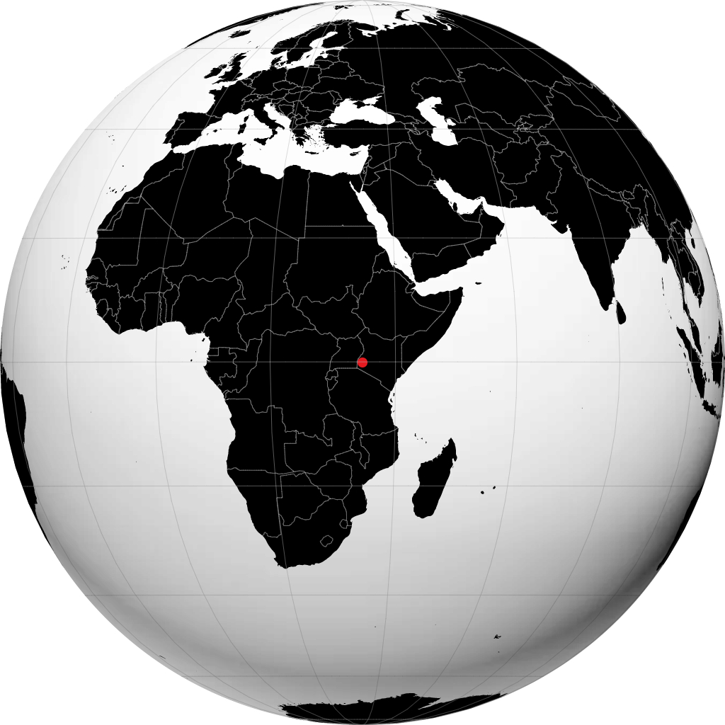 كيسومو على الكرة الأرضية