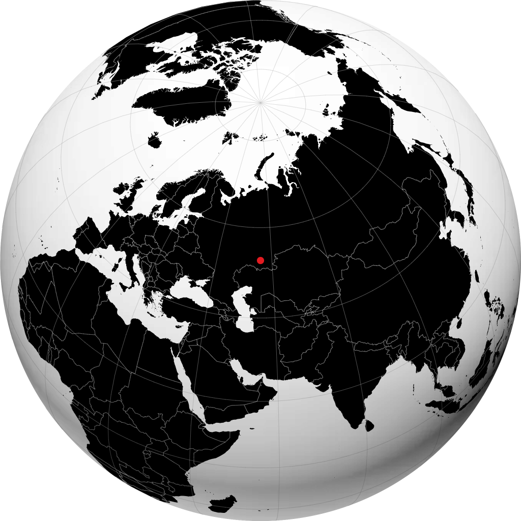 كوميرتاو على الكرة الأرضية