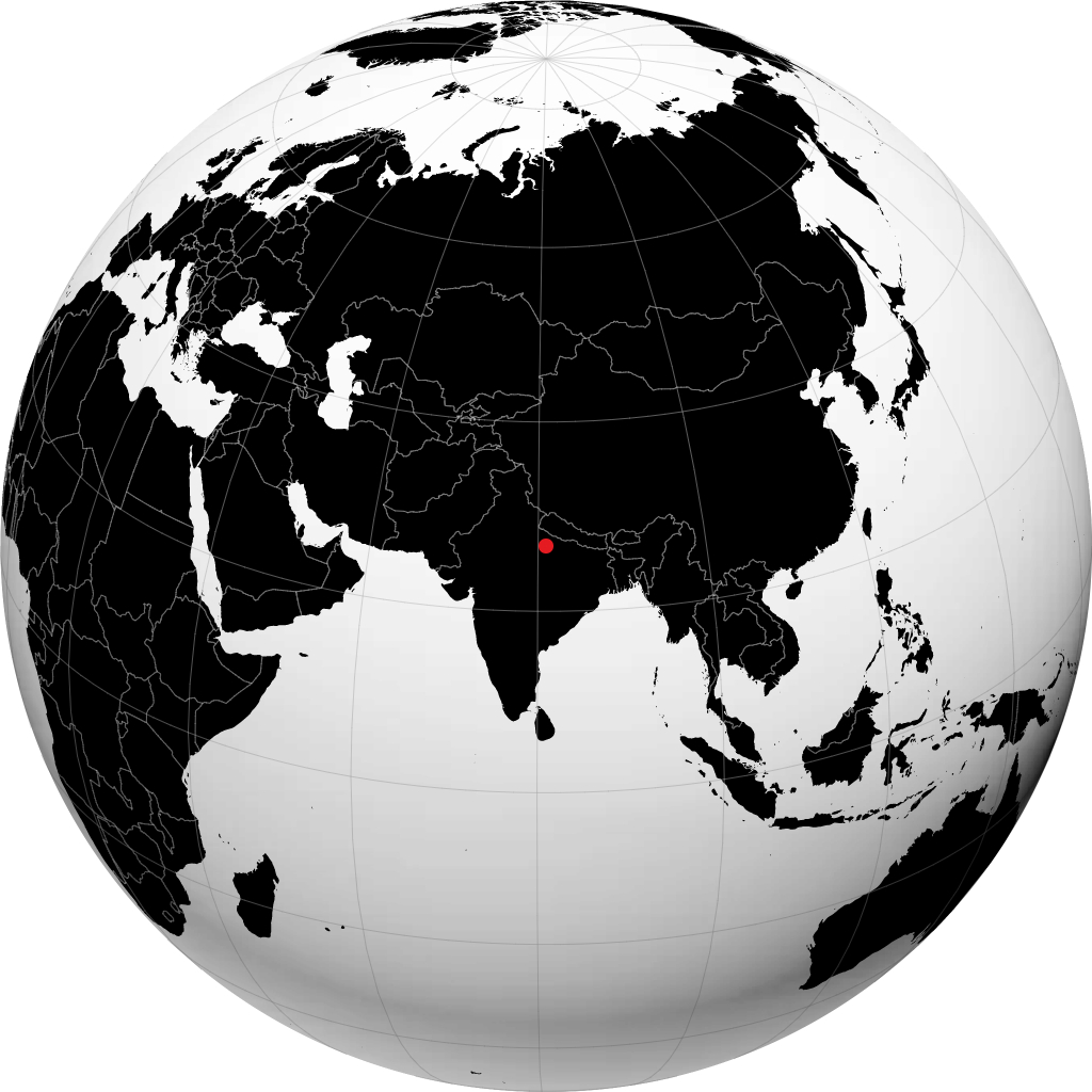 لكناو على الكرة الأرضية