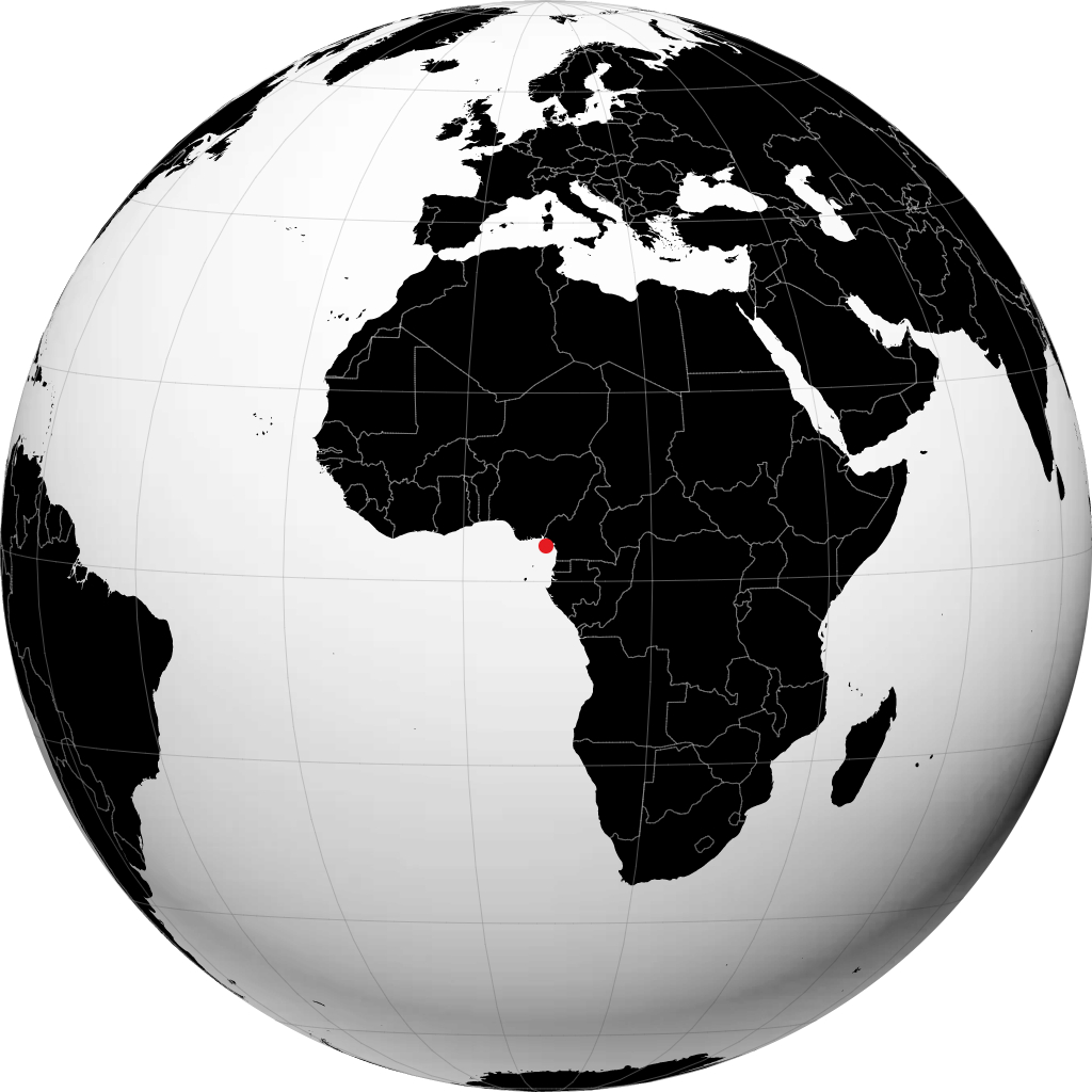 مالابو على الكرة الأرضية