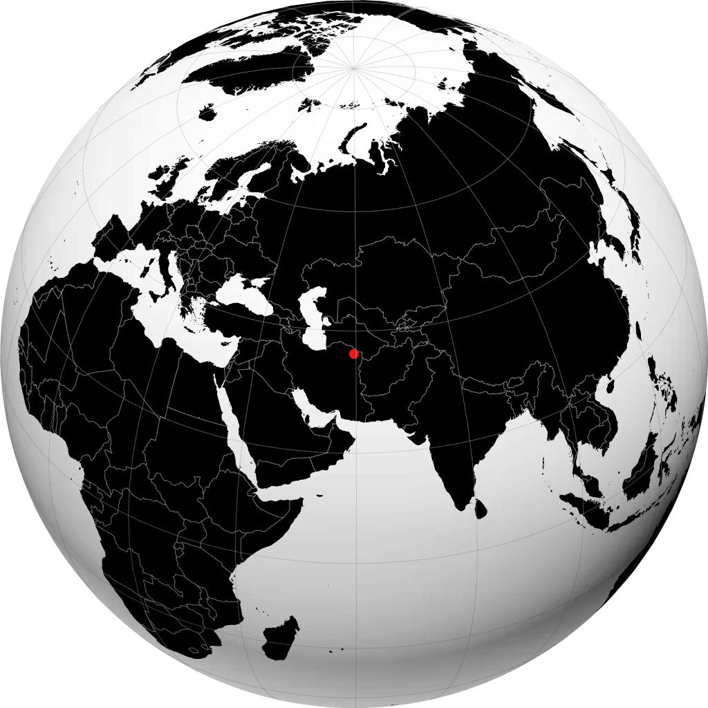 مشهد على الكرة الأرضية