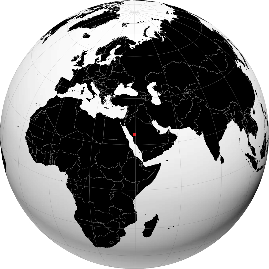المدينة على الكرة الأرضية