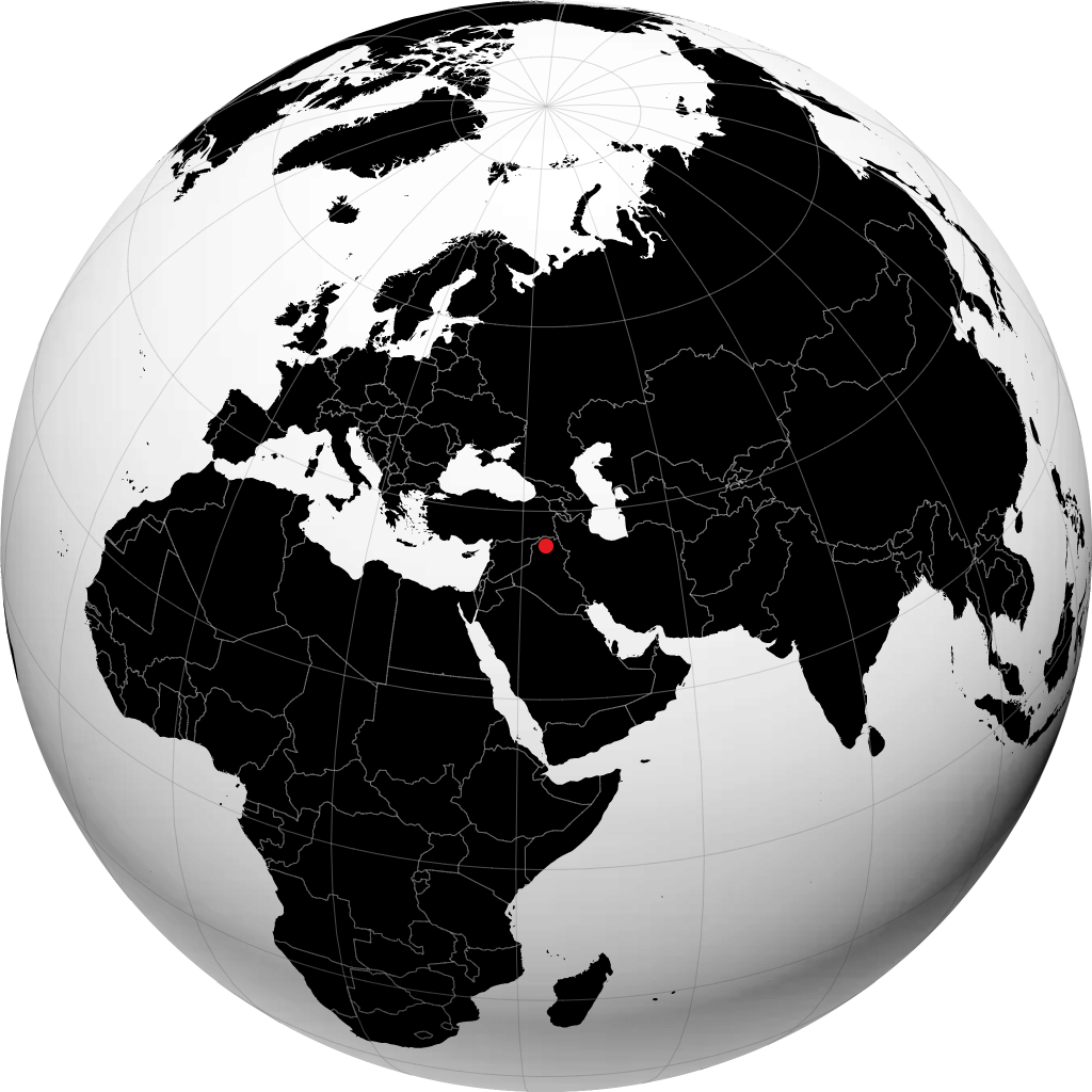 الموصل على الكرة الأرضية