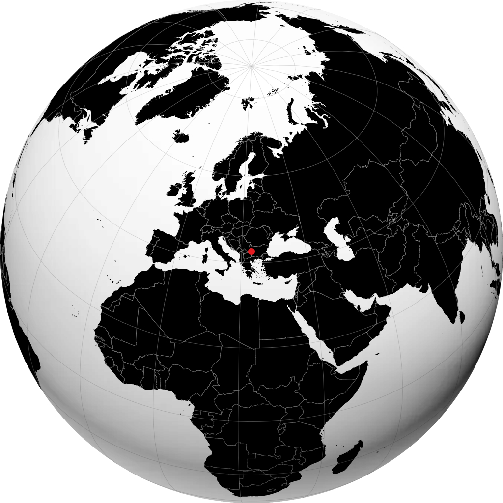 بيرنيك على الكرة الأرضية