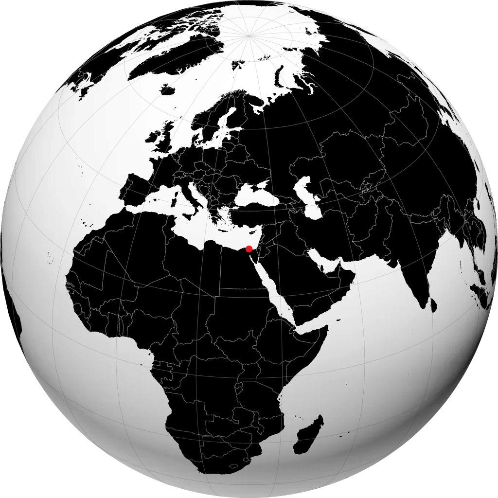 بورسعيد على الكرة الأرضية