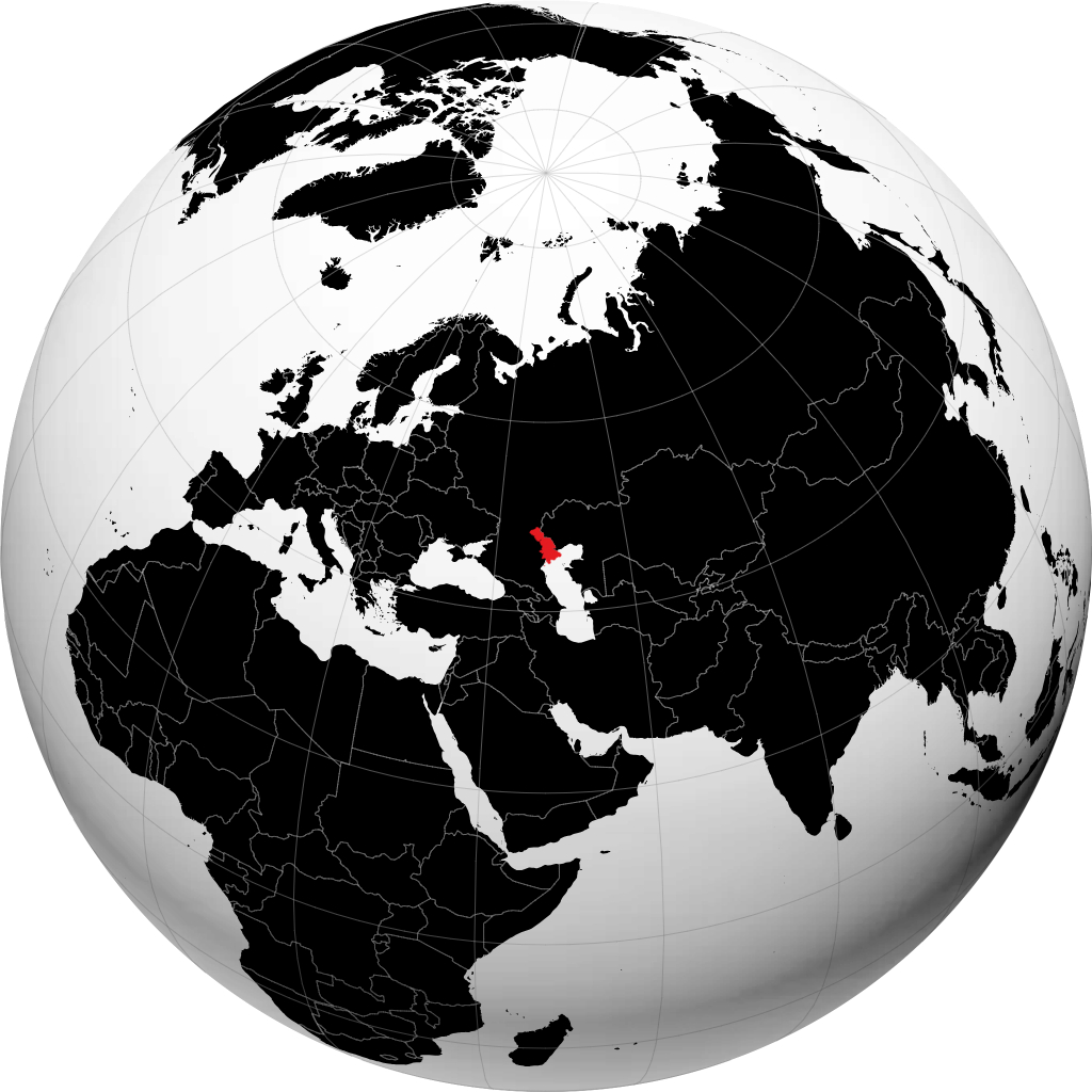 أوبلاست أستراخان على الكرة الأرضية