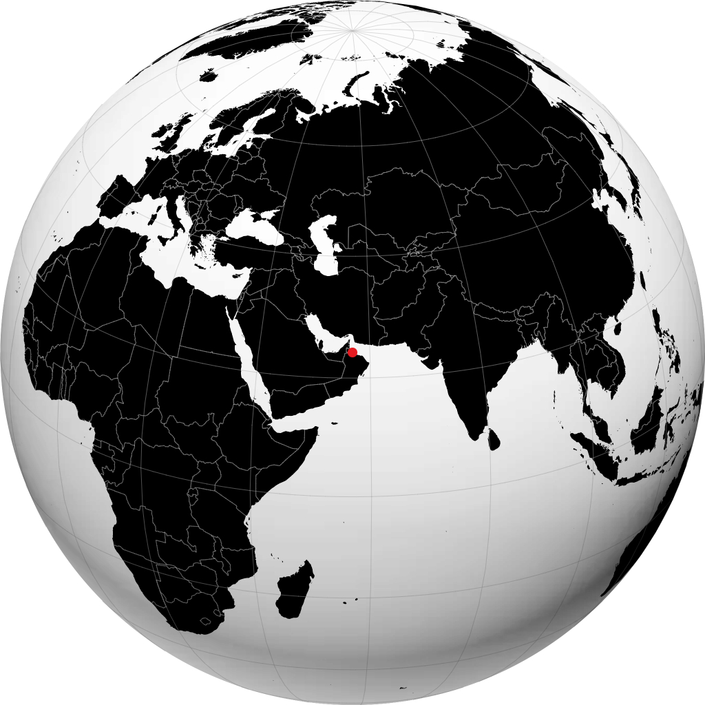 صحم على الكرة الأرضية