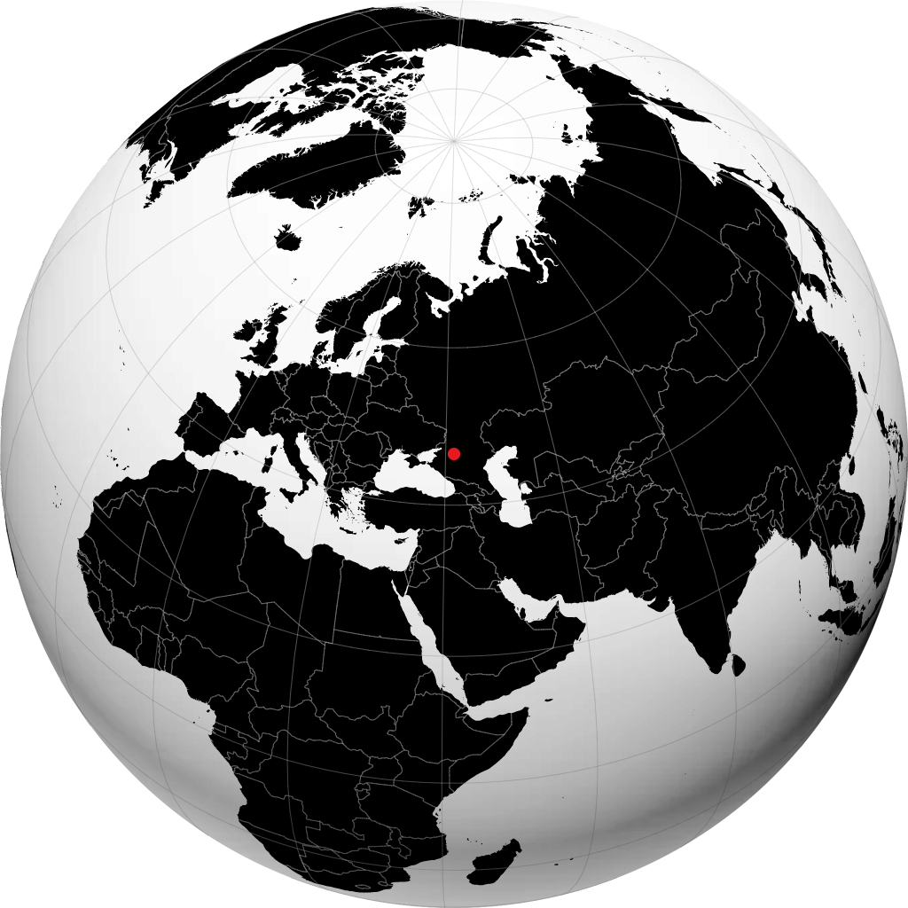 سالسك على الكرة الأرضية