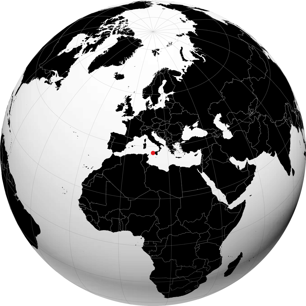 شاكّا على الكرة الأرضية