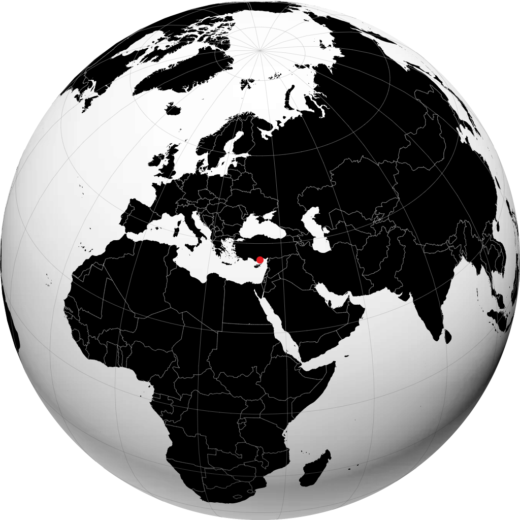سيليفكه على الكرة الأرضية
