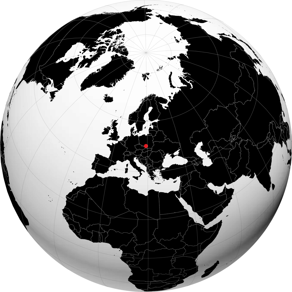 سوسنويتس على الكرة الأرضية