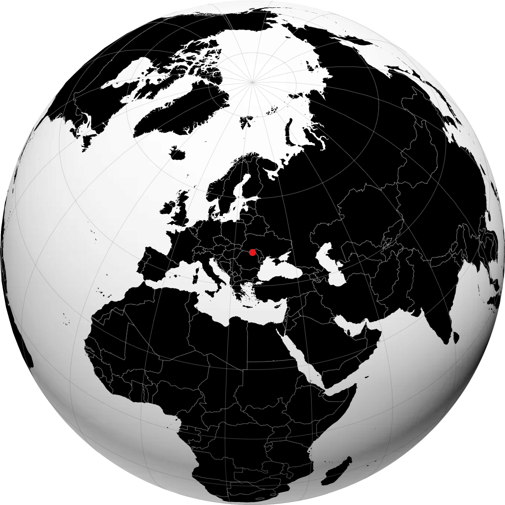 سوتشافا على الكرة الأرضية