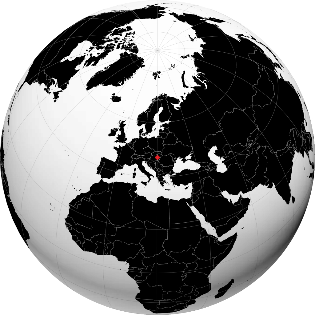 سولنوك على الكرة الأرضية