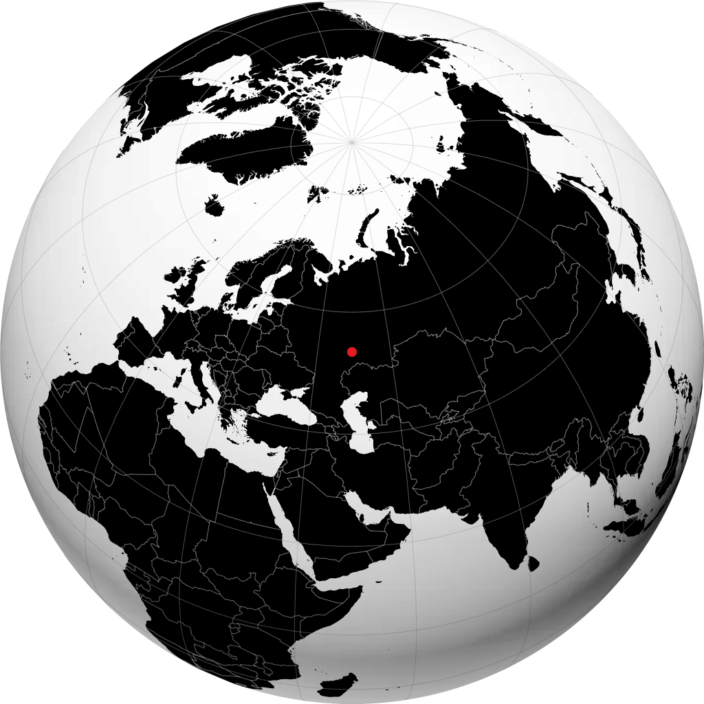توليتي على الكرة الأرضية