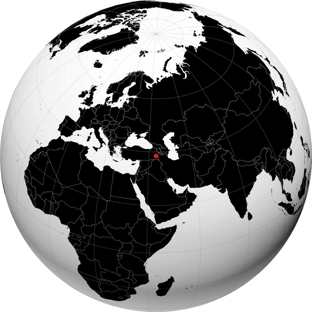 فان على الكرة الأرضية
