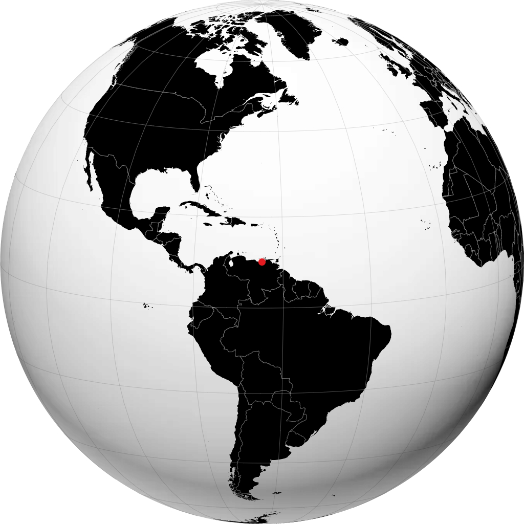 برشلونة على الكرة الأرضية