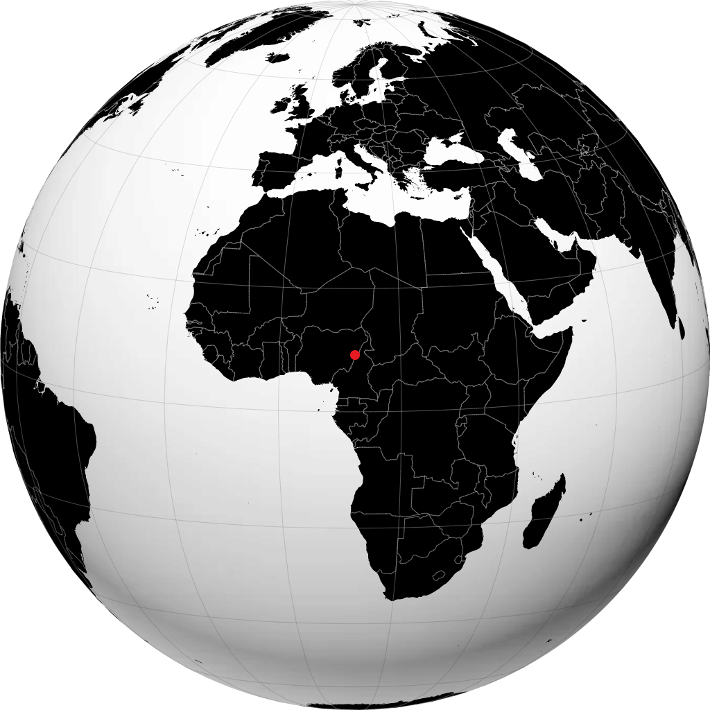 يولا على الكرة الأرضية