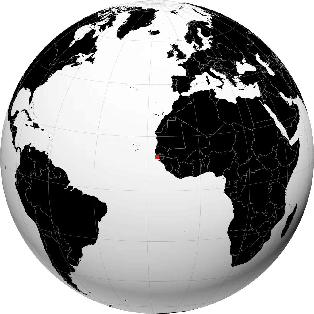 زيغينشور على الكرة الأرضية